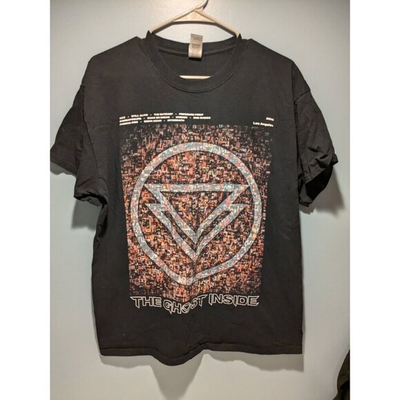 The Ghost Inside Shirt 2020 Los Angeles Size Large Band Tee - Picture 1 of 7
